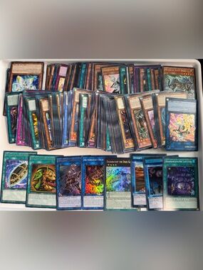 Yu-Gi-Oh TCG Bulk Card Lot 100+ Cards Holos Rares Commons Mixed